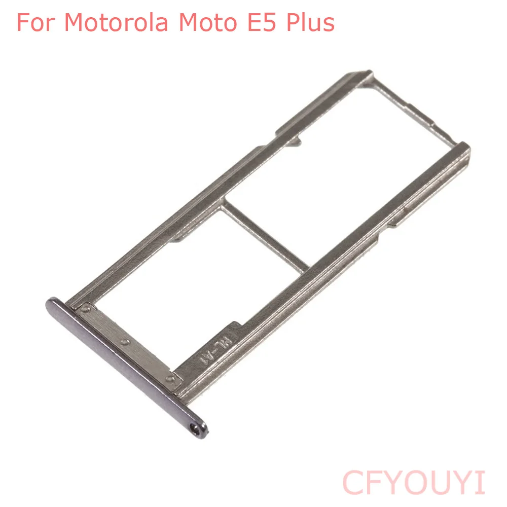 For Motorola Moto E5 Plus SIM Micro SD Card Tray Holder Slot Replacement Part