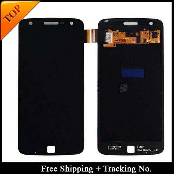 Tracking No. 100% tested For Motorola Moto Z Play  LCD For XT1635  Display LCD Screen Touch Digitizer Assembly