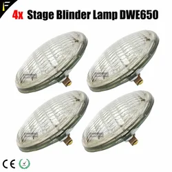 Lámpara de matriz cegadora de estudio, fuente de bombilla, rendimiento WW2/120, luces cegadoras cálidas de 650 K, Par de 36, 4/8 V/3200 W (DWE), 4 Uds.