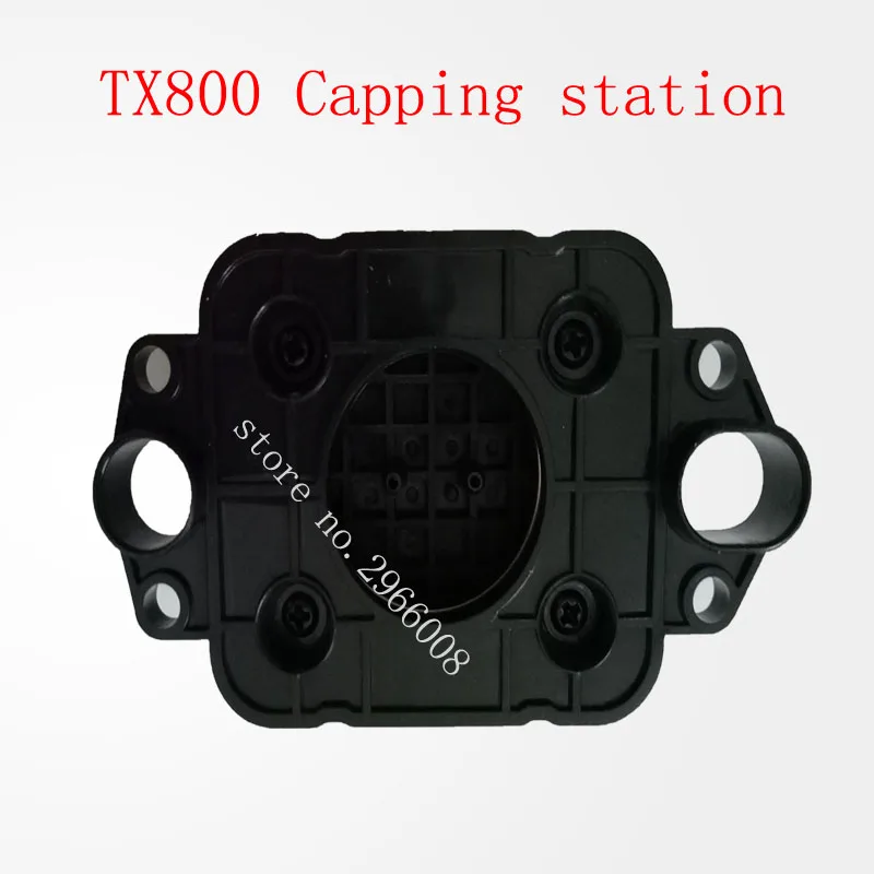 Free shipping !solvent ink TX800 cap top double head capping station for inkjet machine tx800 printhead