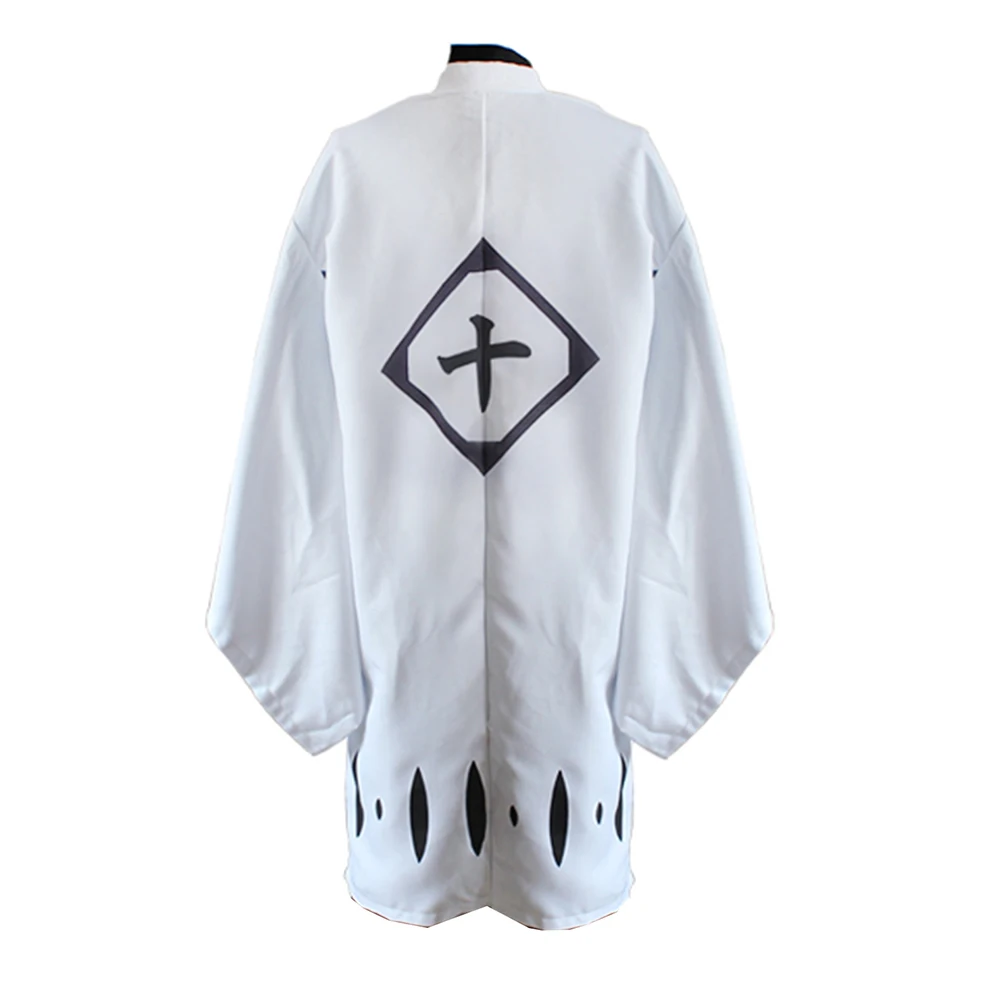 Brdwn BLEACH captain Yamamoto Soi Fon Kuchiki Byakuya Aizen Sousuke Hitsugaya Toushirou Jushiro Ukitake cosplay cloak cap