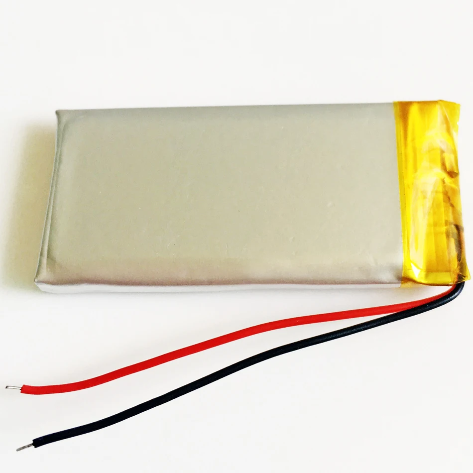 Bateria recarregável 3.7 do lipo do polímero do lítio de 560 v 602244 mah para o orador do jogo de mp3 gps psp vedio bluetooth