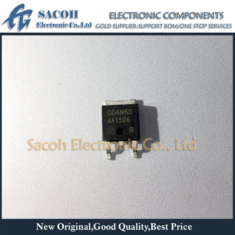 

Refurbished Original 10Pcs/Lot SGD04N60 OR SGU04N60 G04N60 TO-252/TO-251 4A 600V Power IGBT