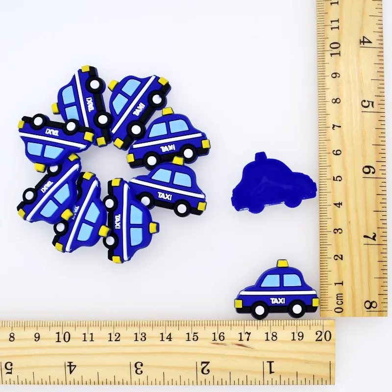 Boys Gift Party DIY Soft Ornament Vehicles Transporations Charms For Phone Case//Pen/Glasses Frame/Bookmark/Earphone 10 pcs