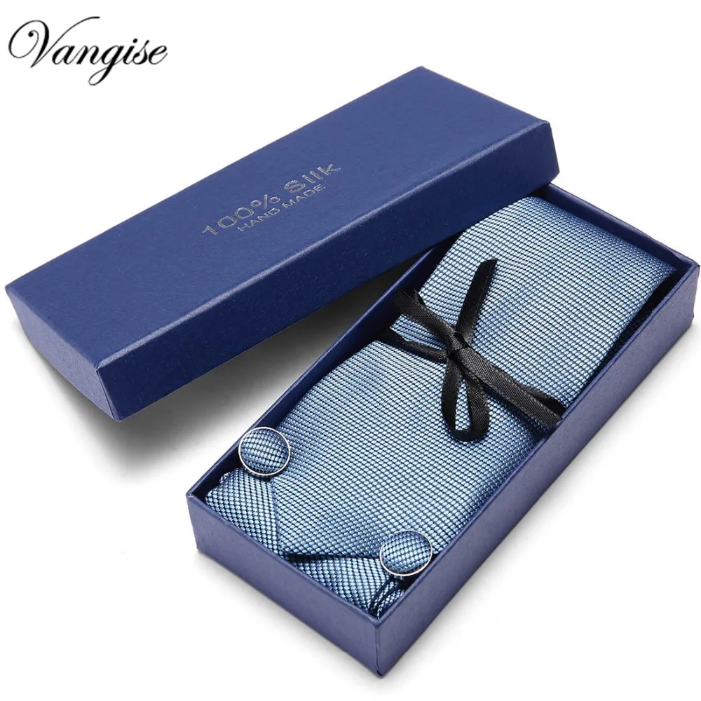 Confezione regalo 2022 nuovo 7.5cm Mens Tie Silk Vangise 35 colori cravatte Paisley per uomo matrimonio stile Business Set di cravatte Dropshipping