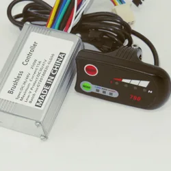 GREENTIME High Quality 48V 250W E-bike Brushless Motor Controller BLDC Motor Driver+790LED Display