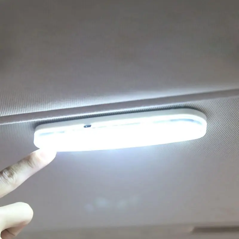 Lampe de lecture LED magnétique aste par USB pour intérieur de voiture, style universel, veilleuse, plafonnier intérieur