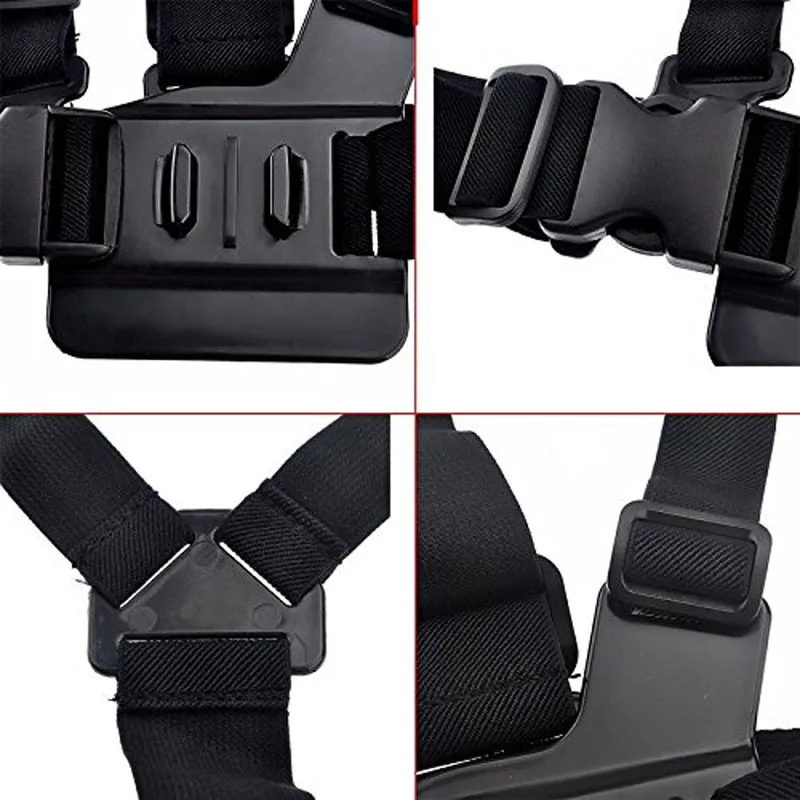 Chest Strap mount belt for Gopro hero 8 7 6 5 4 3+ YI 4K Action camera Chest Mount Harnessfor Go Pro SJCAM EKEN Accessories