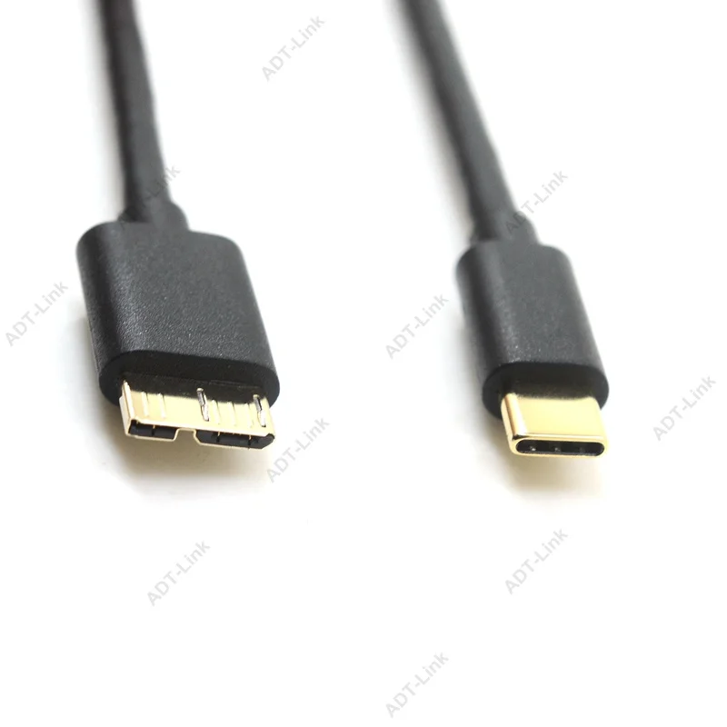 USB 3.0 Type A Micro B USB3.0 Data Sync Cable for External Hard Drive Disk HDD Samsung S5 Type-C hard drive Micro B USB C cable