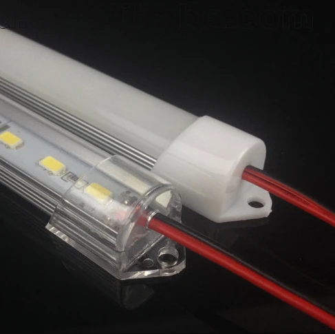 

50cm Factory Wholesale 50CM DC12V 36 SMD 5630 5730 LED Hard Rigid LED Strip Bar Light with U Aluminium Shell +PC Cover