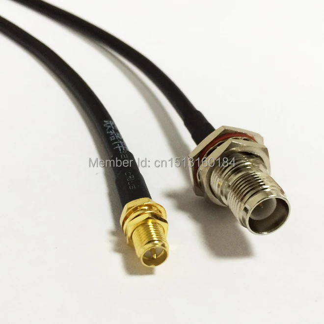 WIFI Antenna Extension Cable RP SMA Female Switch RP TNC Adapter RG58 50cm 20inch Wholesale Price