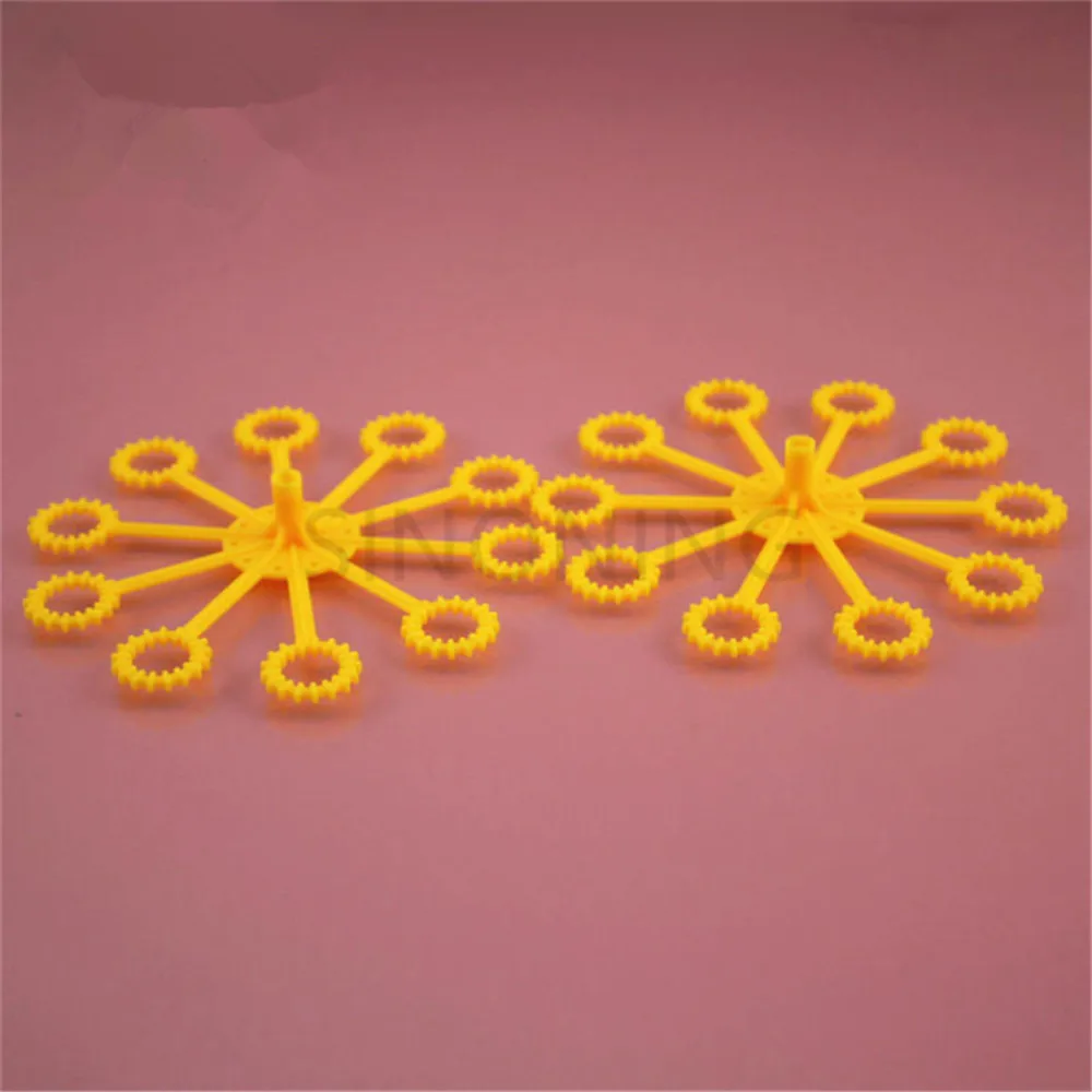 10pcs Bubble head 2mm hole circular bubble blow head DIY manual automatic bubble machine model DIY manual materials