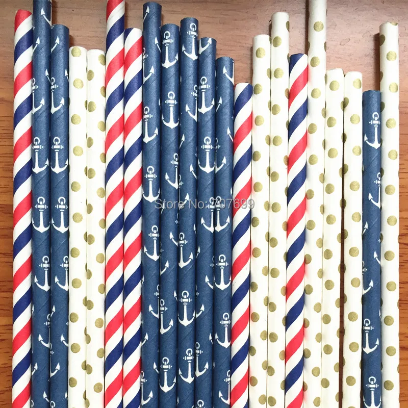 

Free DHL Shipping 1000pcs Paper Straws Drinking Paper Straws Drinking Straws Gold Swiss Paper Straw