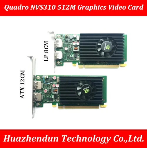 

DEBROGLIE HIGH Quality Quadro NVS310 DP 512M Graphics Video Card Multi screen card