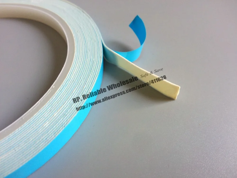 (0.5mm thick) 10mm*25M Double Sided Adhesive Thermal Conductive Tape for LED Aluminum Panel, Lighting Heatsink Sorth Bridge Chip