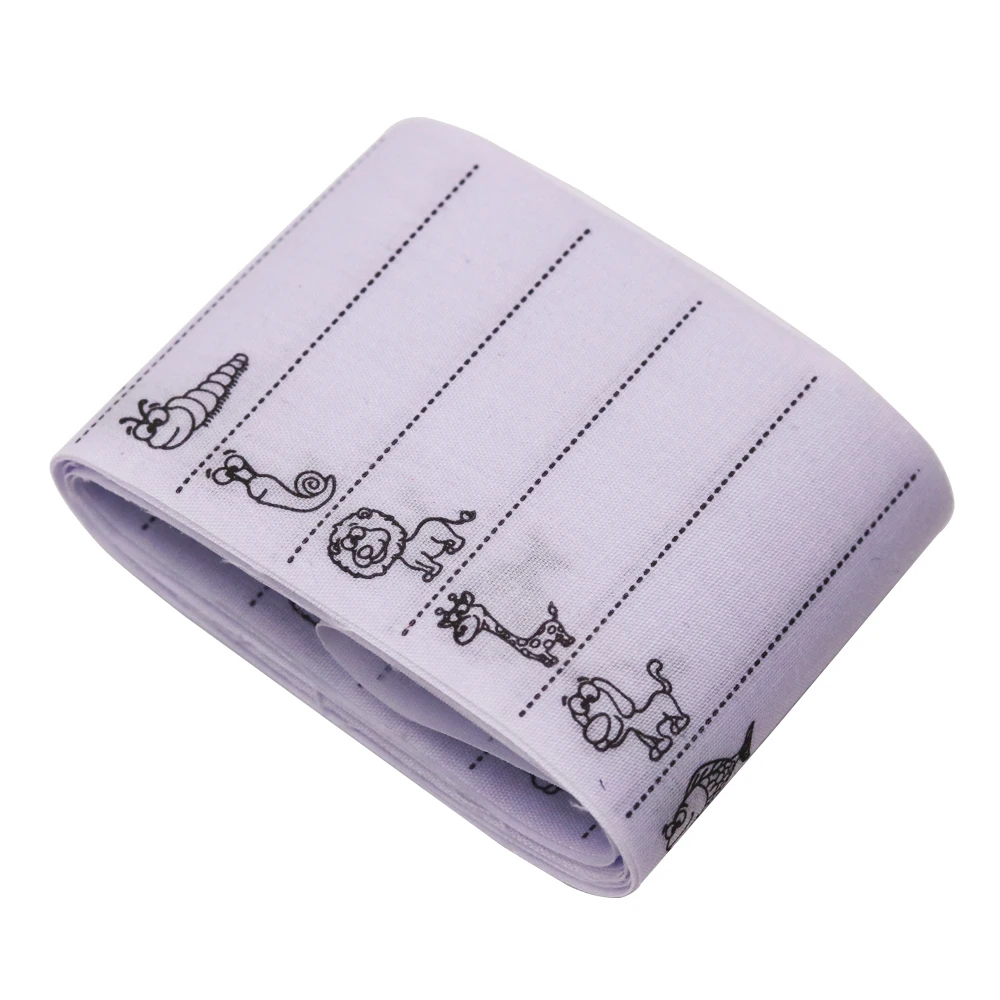 100pcs/pack White Washable Iron on Name Labels Garment Fabric Tags Marker Child Clothing Labels Sewing Accessories