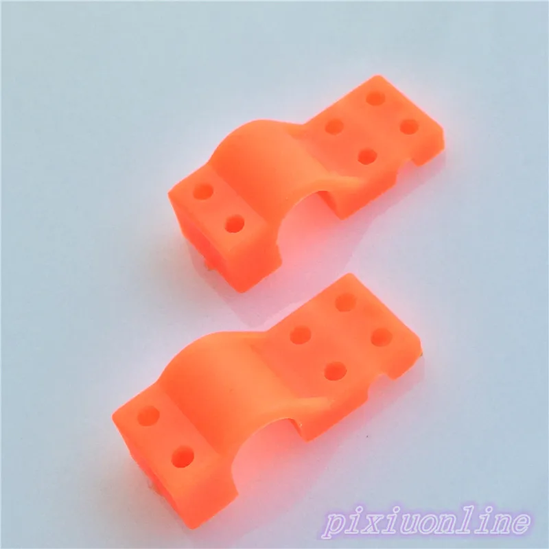 2pcs J121Y Red Plastic SLJ-7 Coreless Motor Holder for our 716 Motor 2mm Fixed Aperture DIY High Quality On Sale