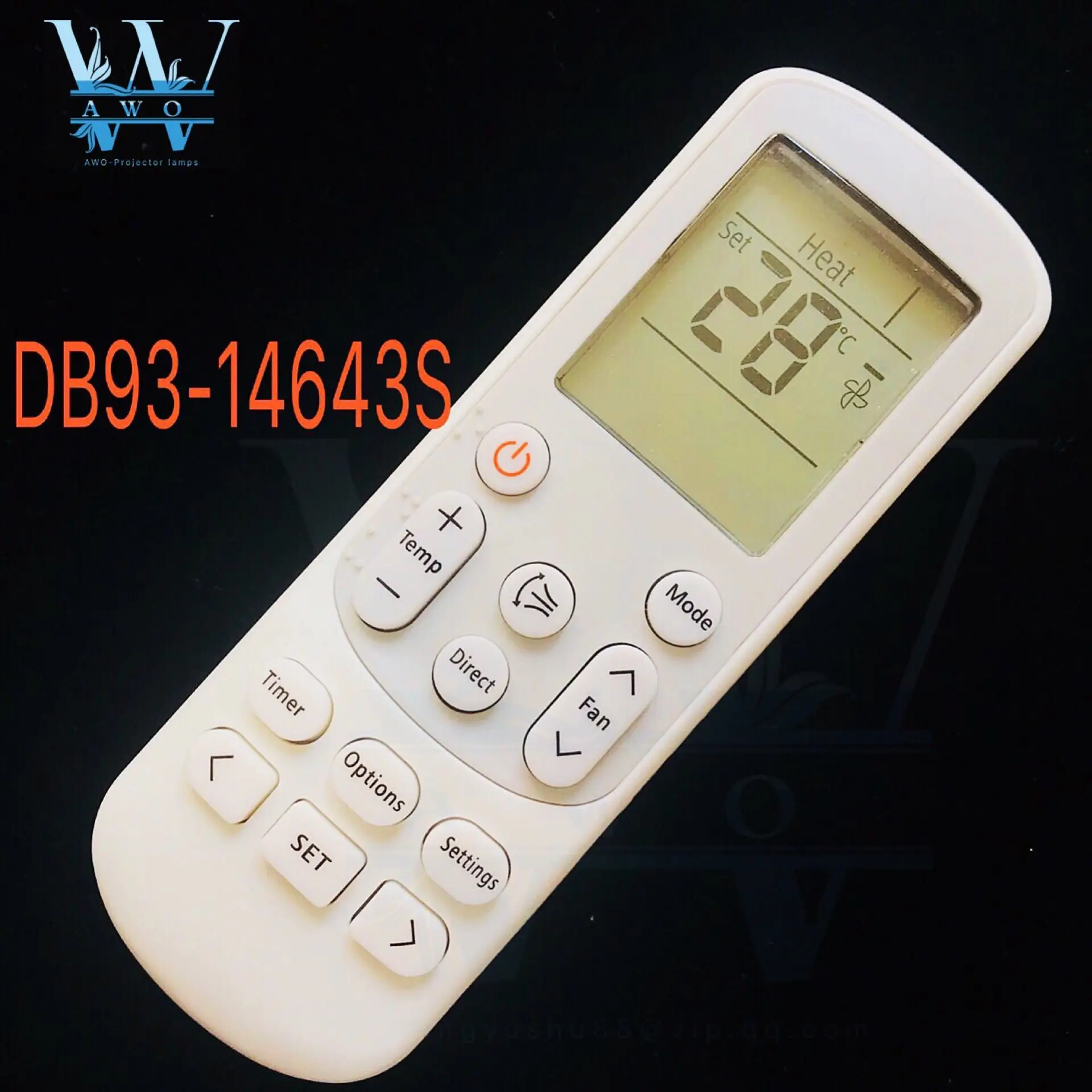 NEW Air ConditionerRemote Control Suitable for samsung DB93-14643 DB93-1463T DB93-1463S KT3X007 DB93-14643S