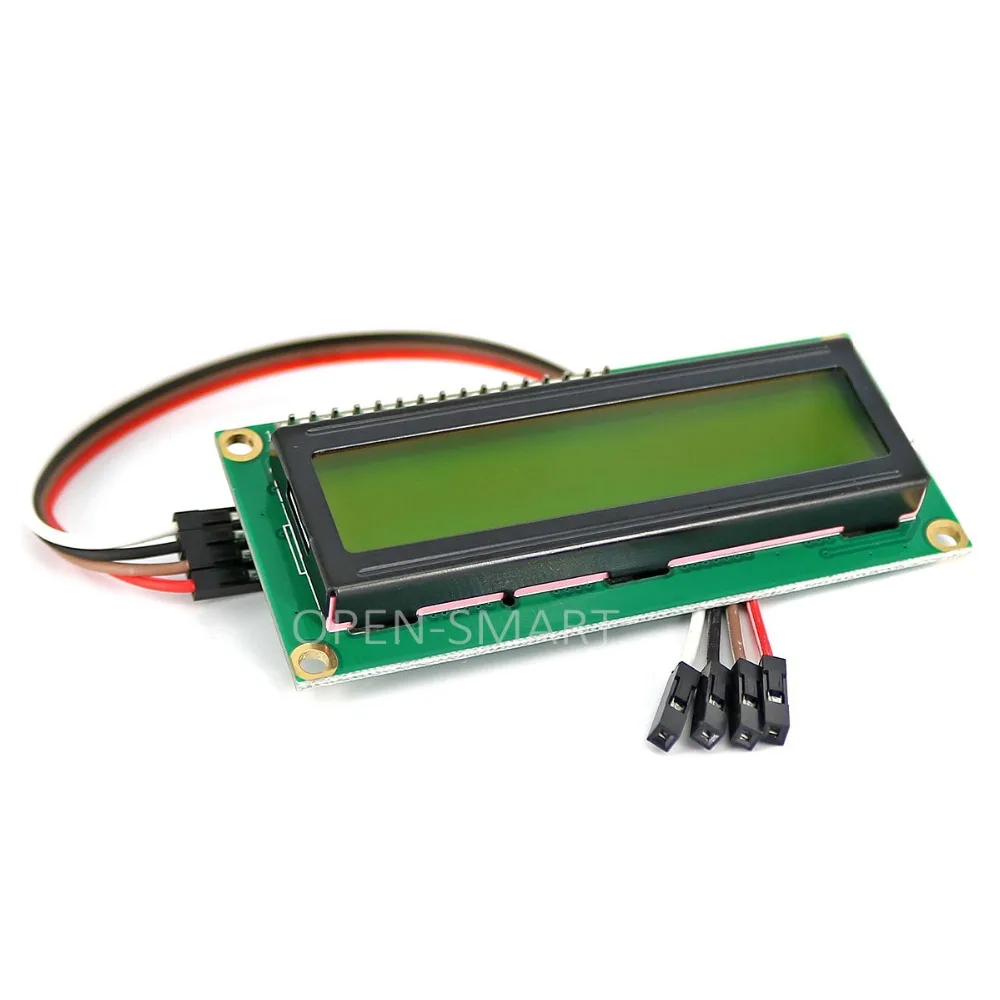 I2C / IIC LCD 1602 Yellow-green Display Module for Arduino