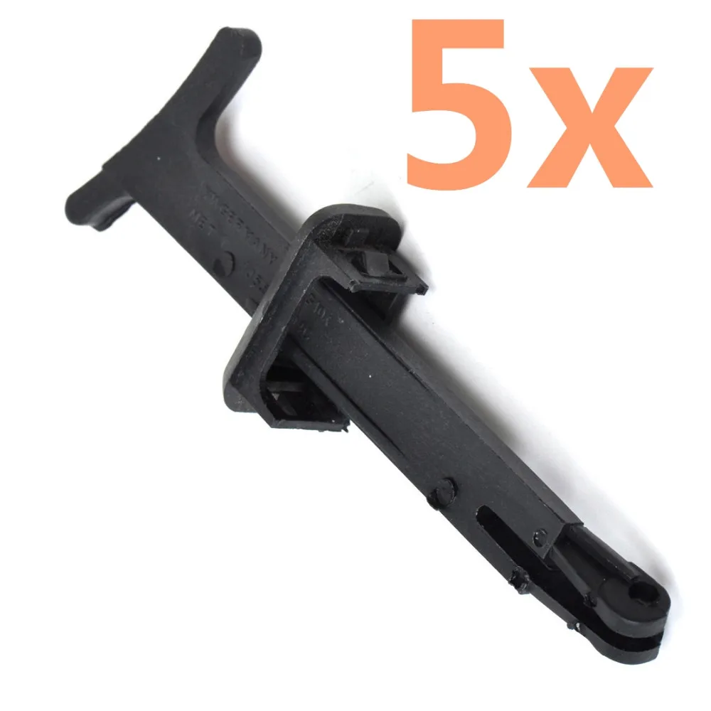 5 pcs /lot Engine Gellar Bonnet Hood Safety Release Handle Clip For VW Golf MK4 Bora 1J5823593C