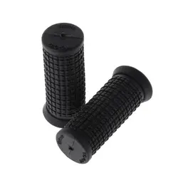 2pcs 70mm Bicycle Grips Short Handle Rubber Non Slip Cycling Scooter MTB Bike Parts