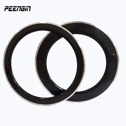 38/50/60/80/90mm Carbon Alloy 700C Rims Clincher Wheels Alu 23mm Width Cheap Sale Super Stiff Bike OEM Aluminum Brakes Surface