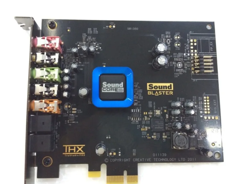 ,For  Creative 5.1 Fiber Recon3D sound card SB1350  quad-core ultra(HIFI)