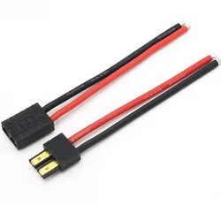 1pcs Trx Plug Male Female Connector Silicone Wire With 10CM 14AWG for Rc Battery / Rc Drone