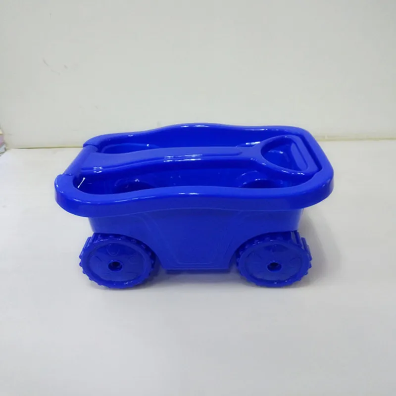 พลาสติกทรายล้อเด็กรถเข็นของเล่นเด็กเล่นทรายและหิมะเครื่องมือ Handcart เล่นทรายเครื่องมือของเล่นชายหาดกีฬากลางแจ้ง