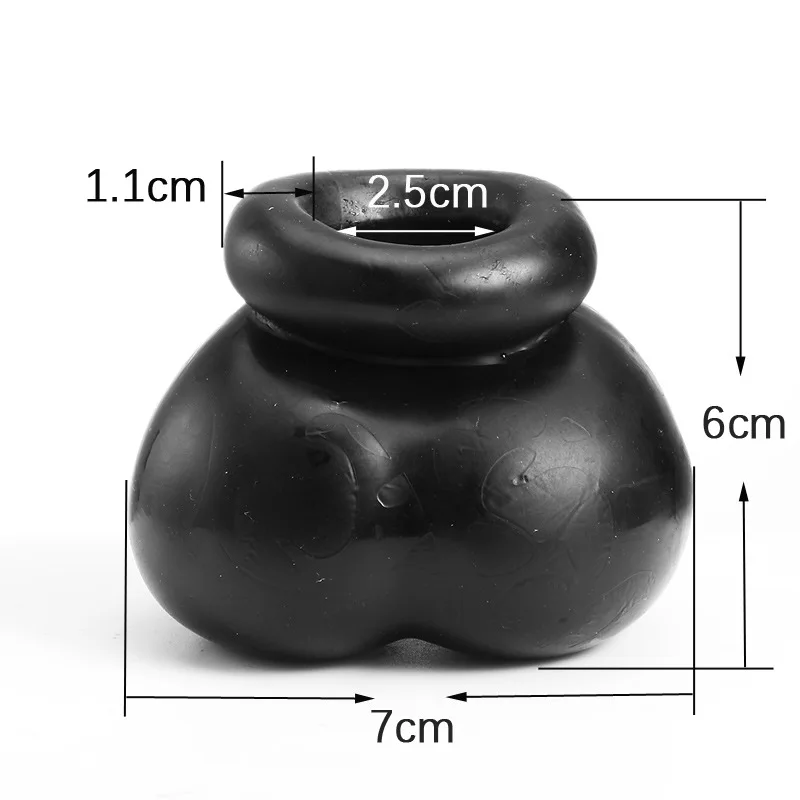 Male Soft Comfortable Silicone Bull Bag Ball Stretcher Snug,Scrotum Ballstretcher Ballsack,Testicle Bondage,Sex Toys For Adults