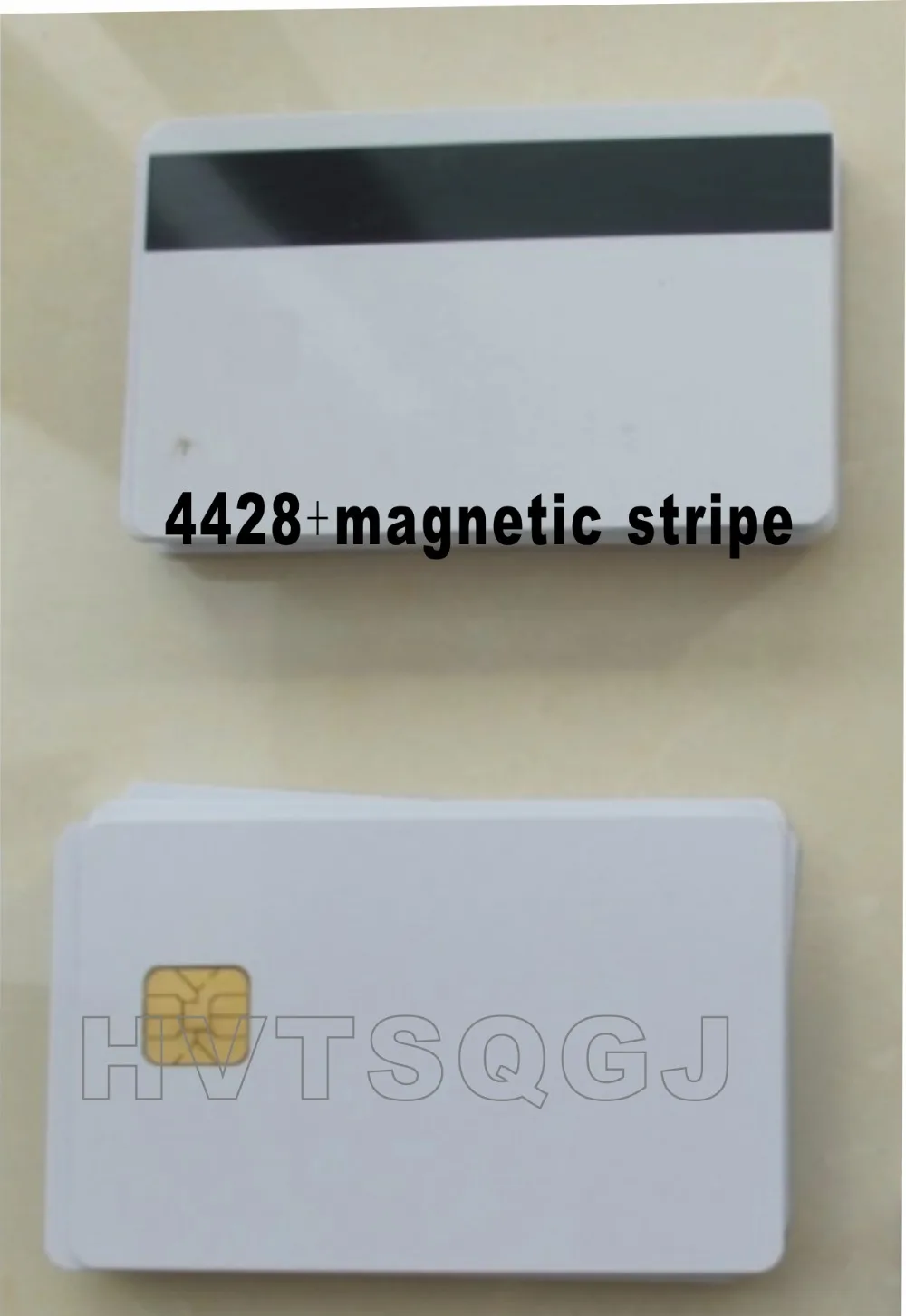 50pcs chip smart card/sle4428 smart card/blank magnetic stripe smart card