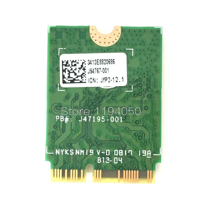 Dual-Band Wireless AC 9560 9560NGW AC9560 for 9560ngw 802.11ac NGFF 2.4G / 5G 2x2 Wi-Fi Card Bluetooth  5.0 NGFF /M.2