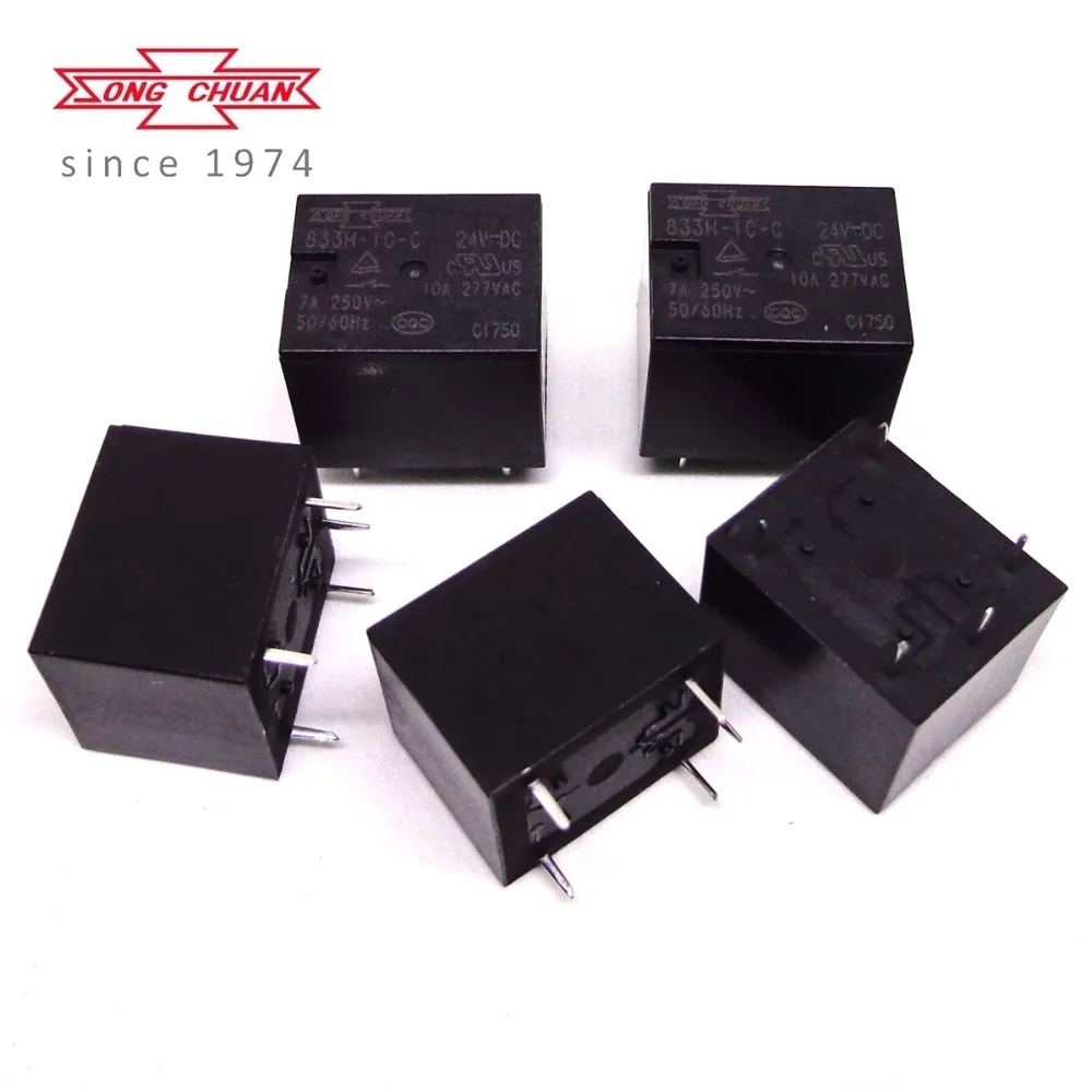 SONGCHUAN T73 реле 833H-1C-C 5VDC 9VDC 12VDC 24VDC совершенно новое и оригинальное реле