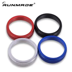 Runmade-자동차 에어컨 AC 노브 커버, 링 열 제어 스위치 커버, 볼보 XC60 S60 V60 S80 V40 S60 자동차 스타일링
