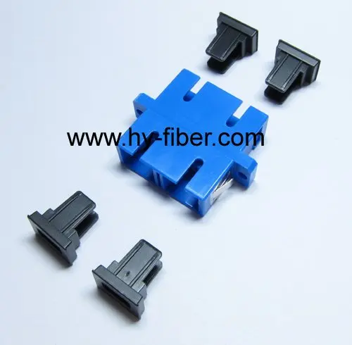 Blue Duplex Fiber Optical Adapter, High Quality, Free Shipping, SC, UPC, SM, 20 Pcs