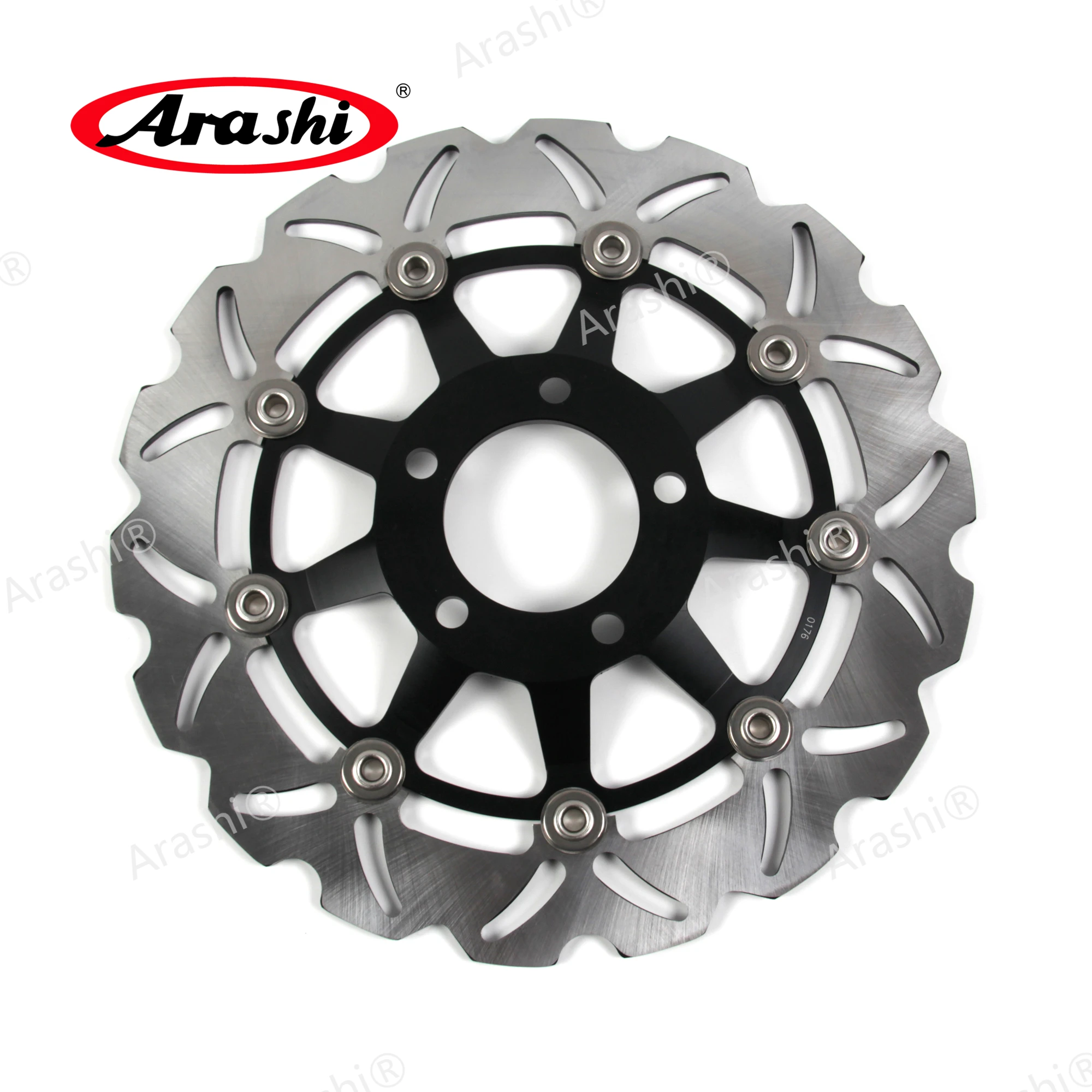 ARASHI Front Brake Rotor GSX R 400 / RF400R CNC Floating Disc Disk For SUZUKI GSX400R 1989 / RF 400 R / SV400 / SDER 1999