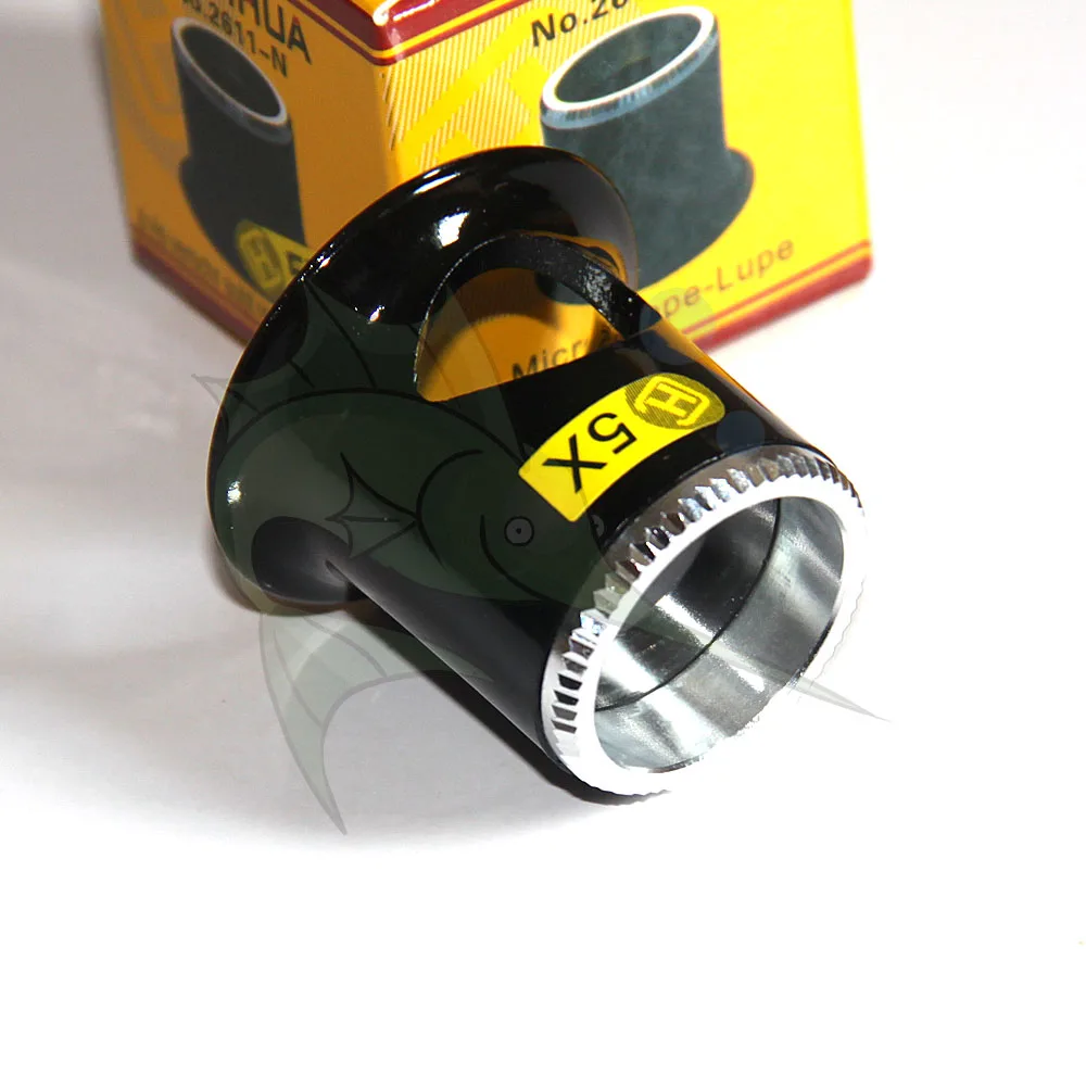 Anti-reflection 5X Magnifying Glass Eye Magnifyer Lens Watch Repair Tool for watchmaker tool