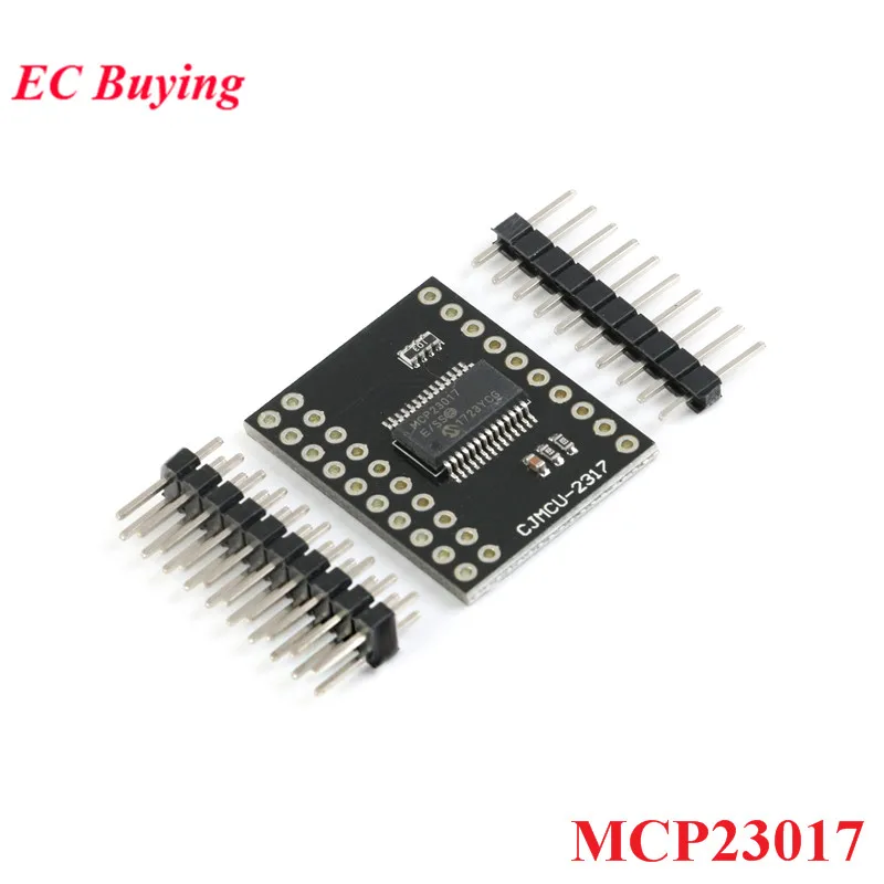 MCP23017 Serial Interface Module IIC I2C SPI Bidirectional 16-Bit I/O Expander Pins Serial Interface Module CJMCU-2317