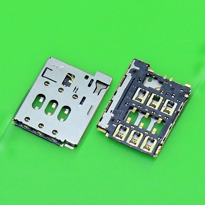 ChengHaoRan 1 Piece New sim card reader for HTC 816 D816W D816D cell phone card socket tray slot replacement.KA-137