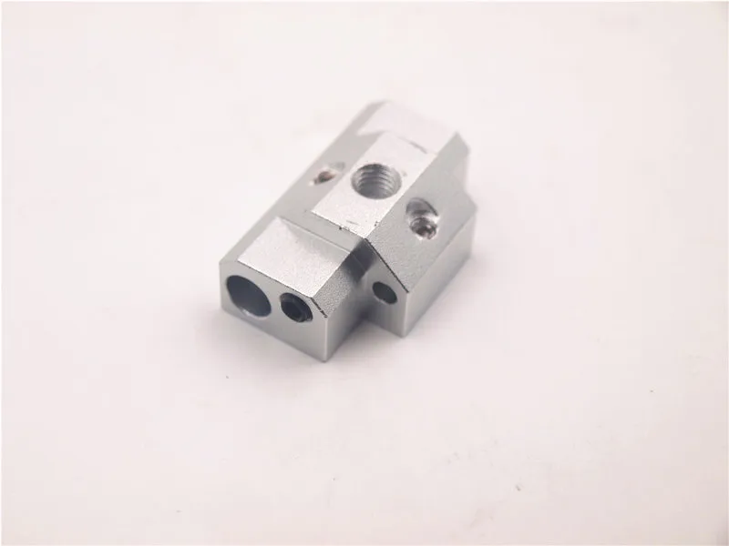 Funssor Dual Extrusion+ Cyclops upgrade heater block Multi Color Cyclops 2 In 1 Out Aluminium Heater Block Fast Ship