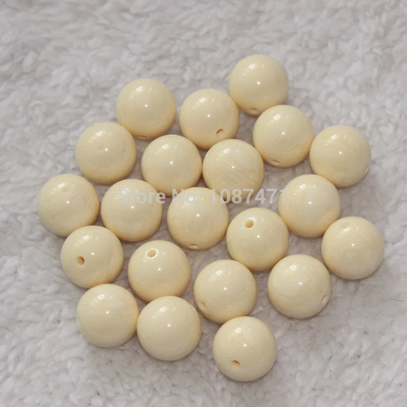 New arrivals 200pcs 8mm Ivory Beads DIY jewelry accessories bracelet Decoration Crafts