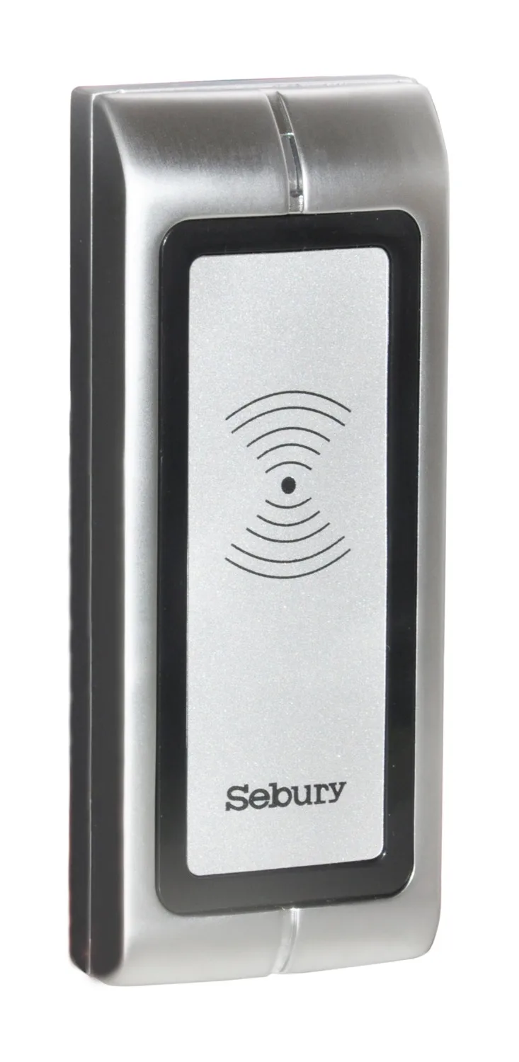 Sebury R4H&EM--Metal casing waterproof card reader, reading both HD+EM cards,WG26 output