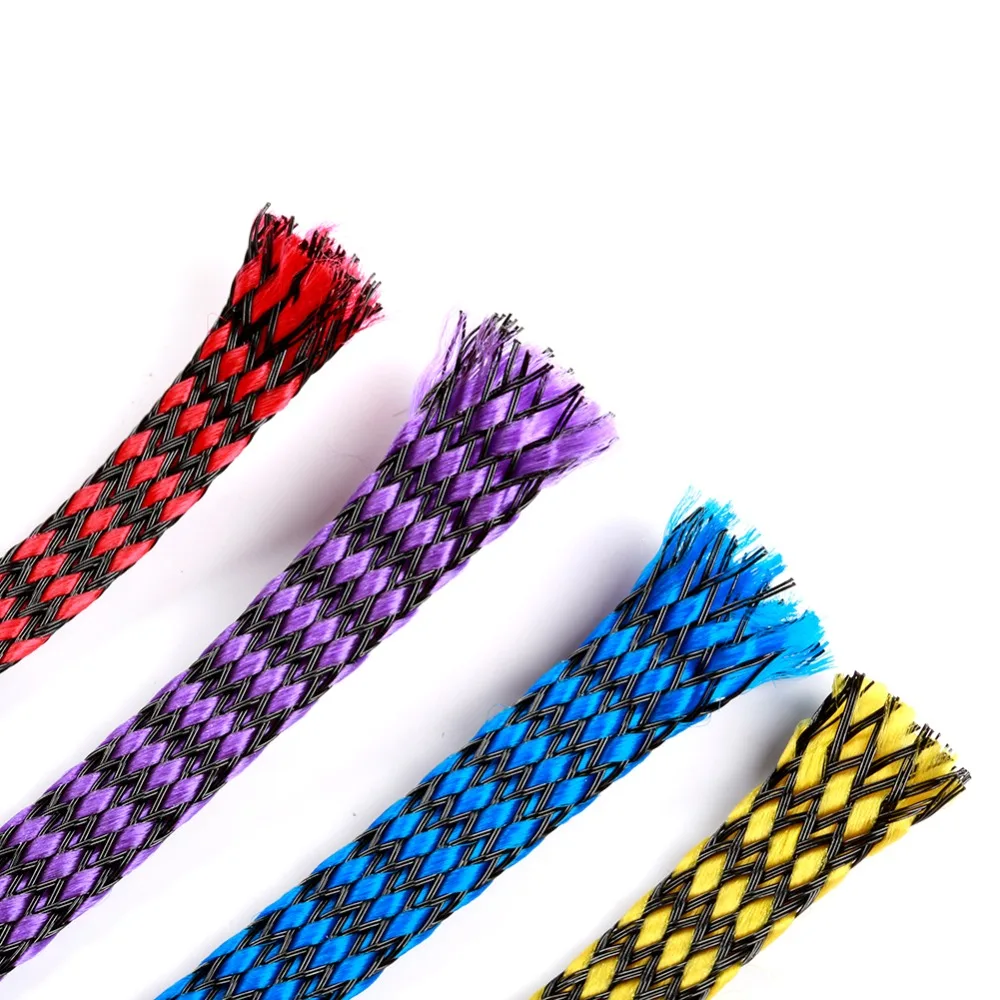 10 meter 8mm 12mm PP PET Cotton net network/Snakeskin network protect the ESC for FPV Racing Quadcopter frame accessory parts