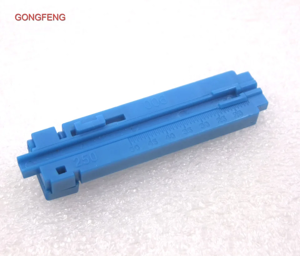 GONGFENG 100pcs NEW Optical Fiber Quick Connector Tool Assembly Fixed Length Stripper, length of guide rail of a combo Wholesale