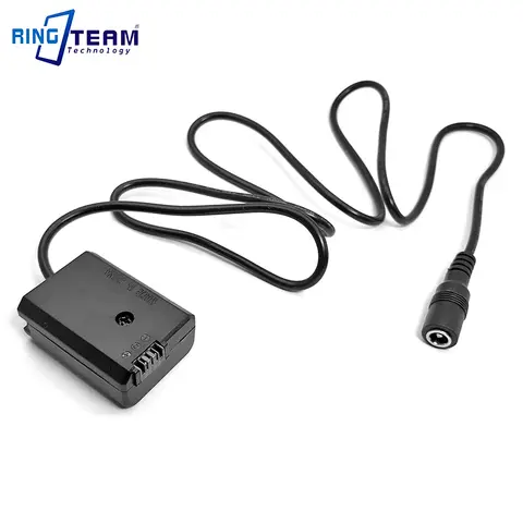 Accoppiatore di cc di AC-PW20 FW50 PW20 di NP-FW50 per le macchine fotografiche di ZV-E10 di Sony Alpha 7 7R 7S NEX 3 3N 5 SLT A33 A55 A37 A6300 A6500 A7000 QX1