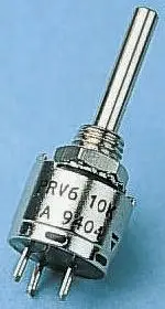 

PRV6 1k & 20mn non-linear potentiometer PRV6SAABJYB25102KL, waterproof potentiometer switch