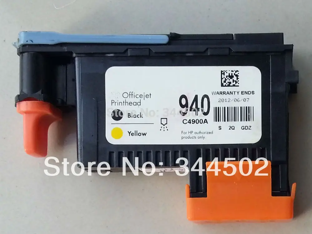 

940 BLACK / YELLOW PRINTHEAD C4900A for H P OfficeJet Pro 8500 8000 printer