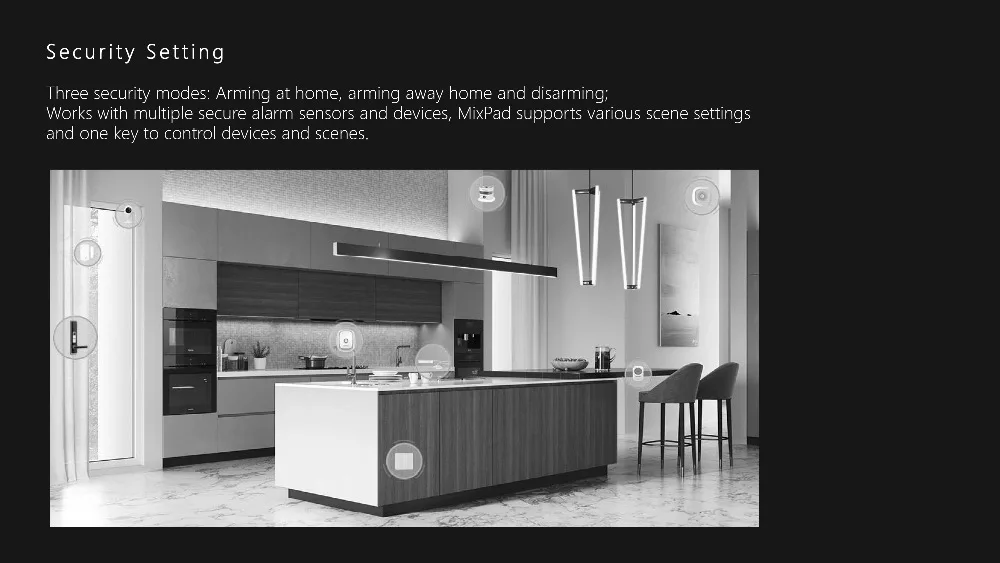 2021 Orvibo MixPad S Multifunctional Panel Smart Home Detect the Temperature ,Humidity,Light Remote Control via HomeMate