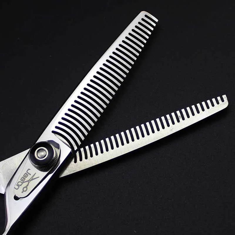 プロ6インチ両面間伐はさみ理髪理髪ツールヘアカット間伐はさみ髪せん断クリッパー
