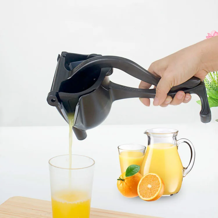 Aluminum Alloy Manual Hand Press Juicer Orange Lemon Fruit Juice Squeezer Easy Operation Juice Squeezer Kitchen Tools